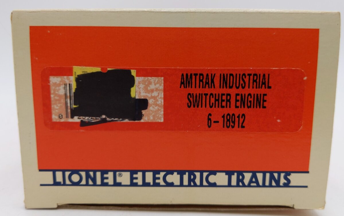Lionel 6-18912 O Gauge Amtrak Industrial Diesel Switcher VG/Box