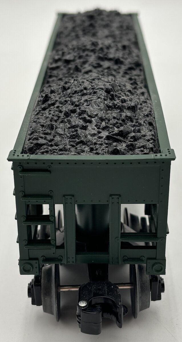 Lionel 6-26440 O Gauge Lehigh Valley 2-Bay Hopper w/ Coal Load #25000X EX