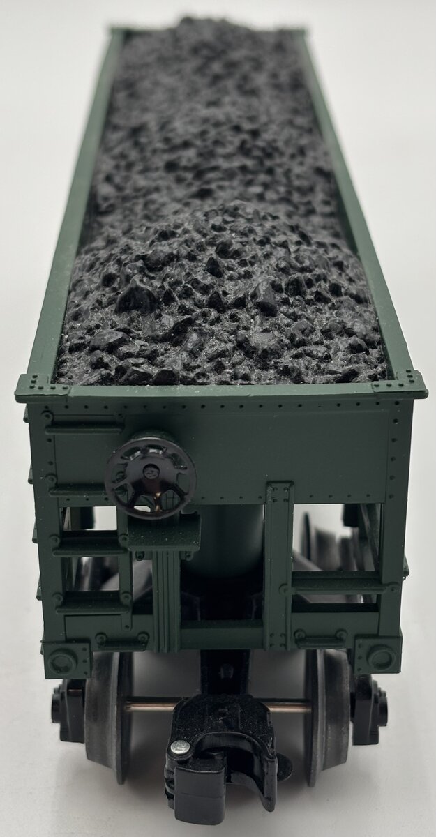 Lionel 6-26440 O Gauge Lehigh Valley 2-Bay Hopper w/ Coal Load #25000X EX