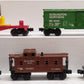Lionel & Other O Gauge Assorted Freight Cars [5] VG