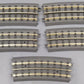 MTH RealTrax Assorted Hollow Rail Tracks: 40-1049, 40-1045, 40-1019 [9] EX