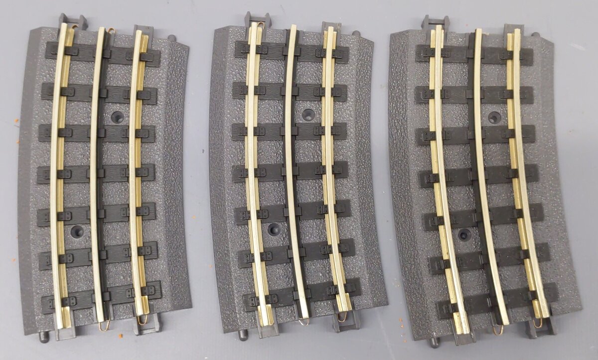 MTH RealTrax Assorted Hollow Rail Tracks: 40-1049, 40-1045, 40-1019 [9] EX