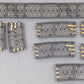 MTH RealTrax Assorted Hollow Rail Tracks: 40-1049, 40-1045, 40-1019 [9] EX