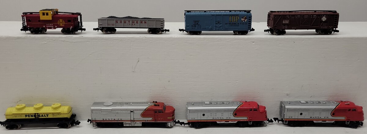 Bachmann 4551 N Scale Scenic Express Diesel Train Set VG/Box