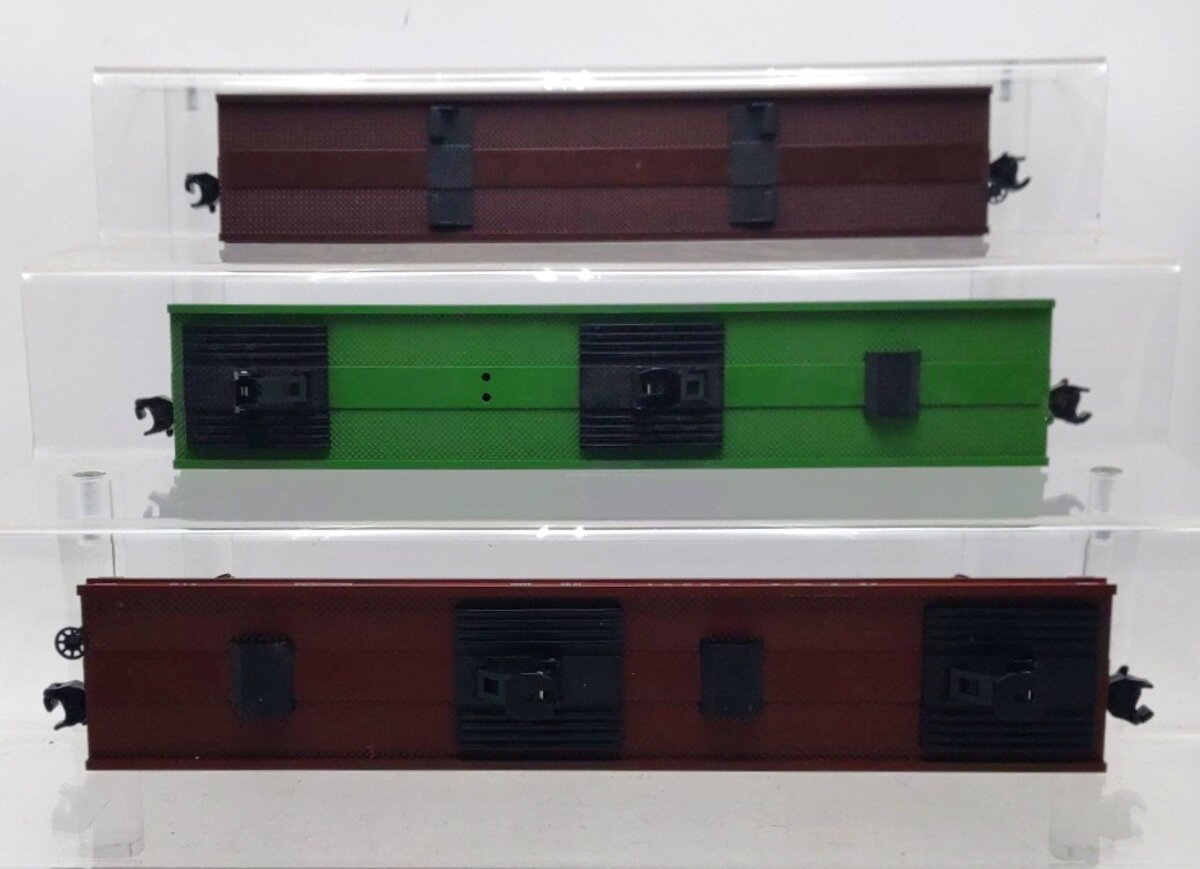 MTH O Gauge Assorted Flatcars [3] EX