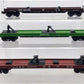 MTH O Gauge Assorted Flatcars [3] EX