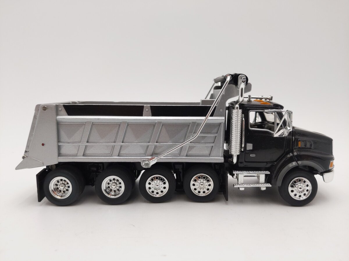 Tonkin Replicas 1:50 Sterling Black/Silver Dump Body Truck EX/Box