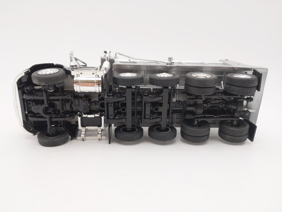 Tonkin Replicas 1:50 Sterling Black/Silver Dump Body Truck EX/Box