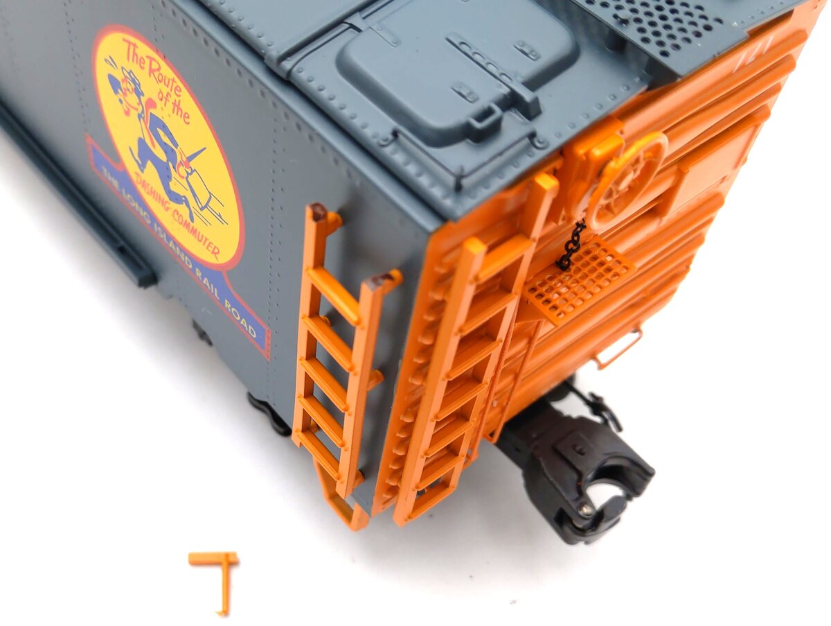 MTH 20-94745 O Gauge Long Island 40' Steel Sided Power Meter Car #721 EX/Box