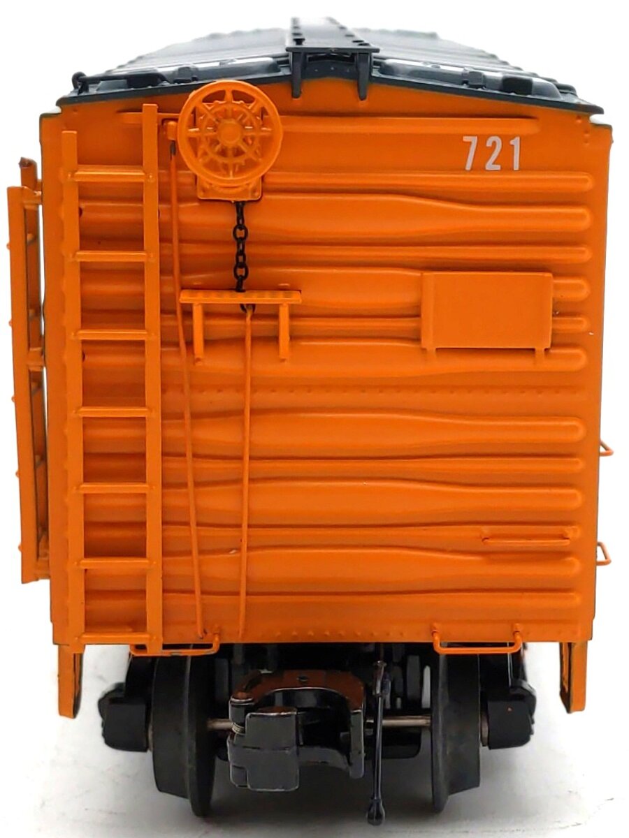 MTH 20-94745 O Gauge Long Island 40' Steel Sided Power Meter Car #721 EX/Box