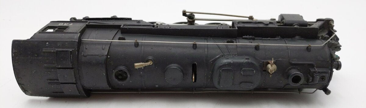 Lionel 736 Vintage O 2-8-4 Berkshire Steam Locomotive VG