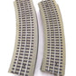 Lionel 6-12043 FasTrack O48 Curved Track (9) VG