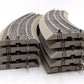 Lionel 6-12043 FasTrack O48 Curved Track (9) VG