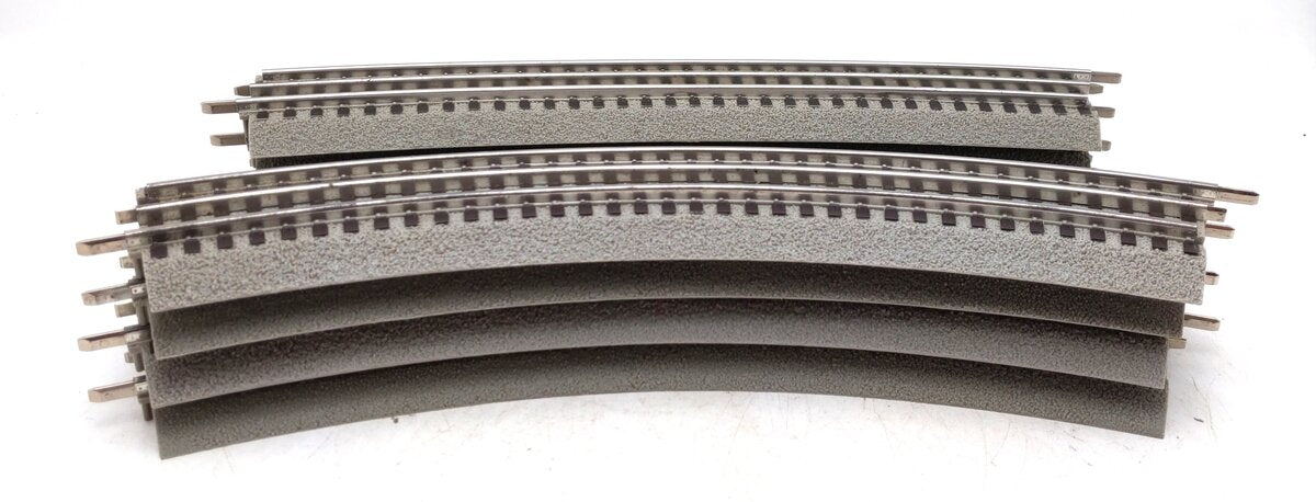 Lionel O Assorted Curved Track Sections: 6-12041, 6-12015 [8] EX