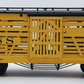 LGB 4268S G Scale Yellow Cattle Sounds Stock Car VG