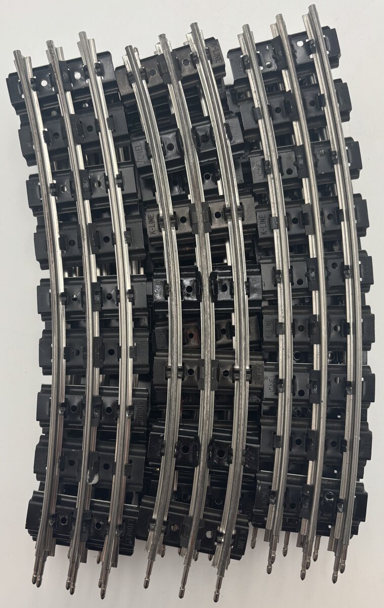 K-Line K-0201 O27 Gauge 3-Rail Curved Track [12] EX