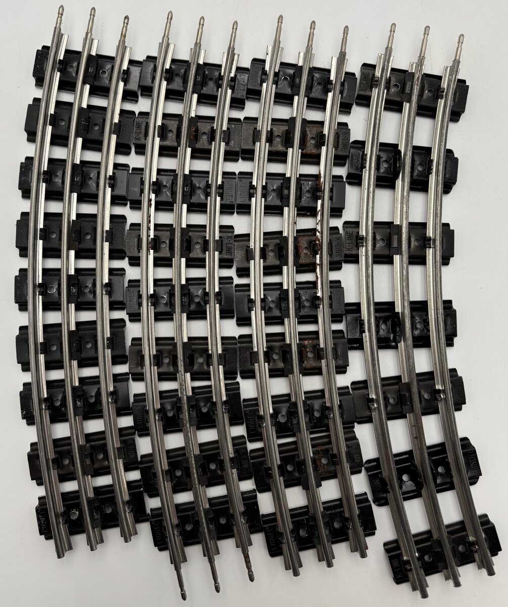 K-Line K-0201 O Gauge O27 Gauge 3-Rail Curved Track [4] EX