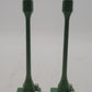 MTH 30-1079 O Baked Enamel Finish Pea Green 2-Street Lamp Set (Packs of 2) LN/Box