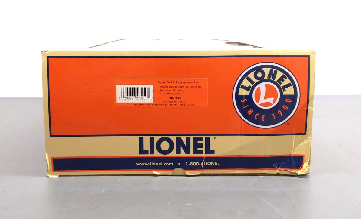 Lionel 1927010 O Gauge Santa Fe 21
