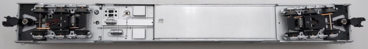 Lionel 1927030 O Gauge Santa Fe 21 Stationsounds Diner Dome #550 EX/Box