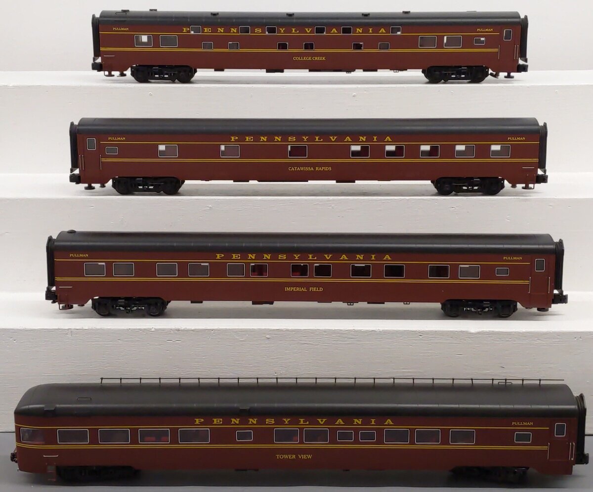 Lionel 6-83022 O Pennsylvania Broadway Limited 21" 4-Car Passenger Set EX/Box