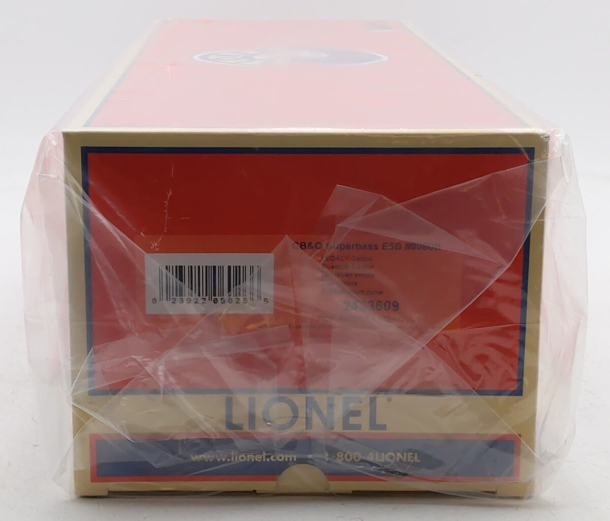 Lionel 2433609 O Gauge CB&Q Superbass E5B #9980B NIB