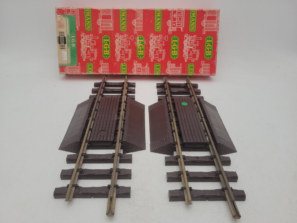 LGB 1000K G Reverse Loop Track Section (Pack of 2) EX/Box