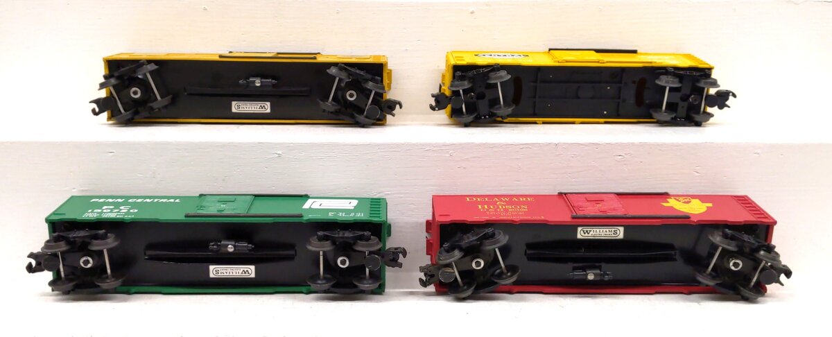 Williams O Gauge Assorted Freight Cars [4] EX