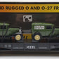MTH 30-7671 O Gauge MTH Transport Flatcar W/Ertl '30 1/2 Ton Panel Van EX/Box