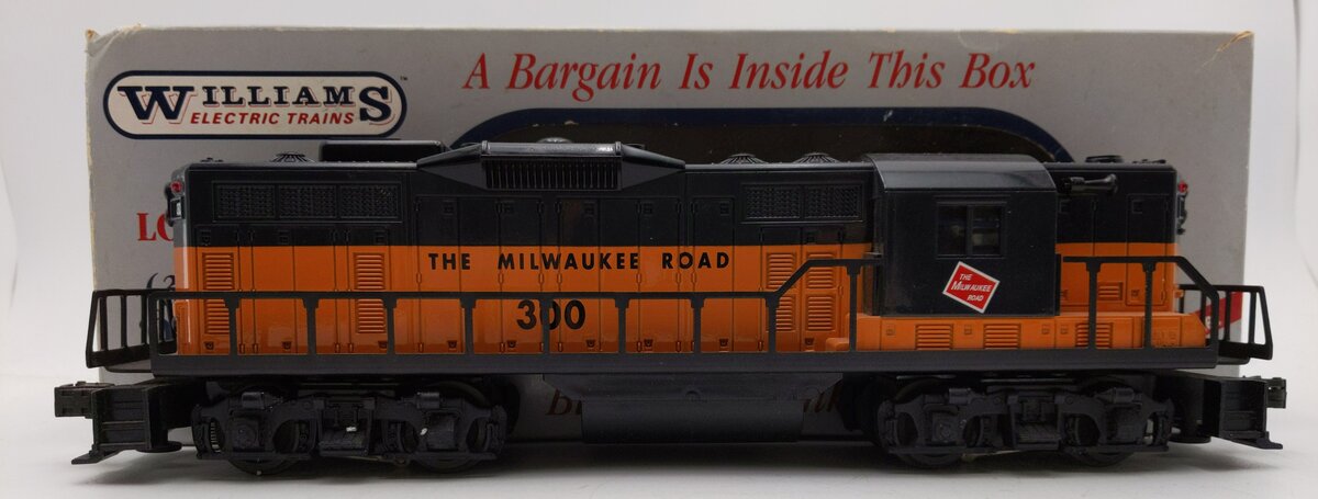 Williams O Gauge Milwaukee Road GP-9 Powered Diesel Locomotive #300 EX/Box