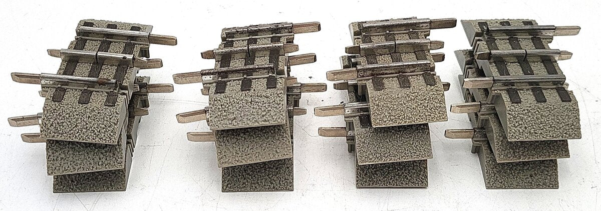 Lionel 6-12073 O 1-3/8" Straight FasTrack Section with Roadbed [12] VG