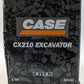 Ertl 14112 1:50 Diecast Metal CASE CX210 Excavator NIB