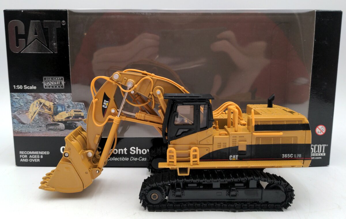 Norscot 55160 1:50 Caterpillar 365C L Hydraulic Excavator w/Metal Tracks EX/Box