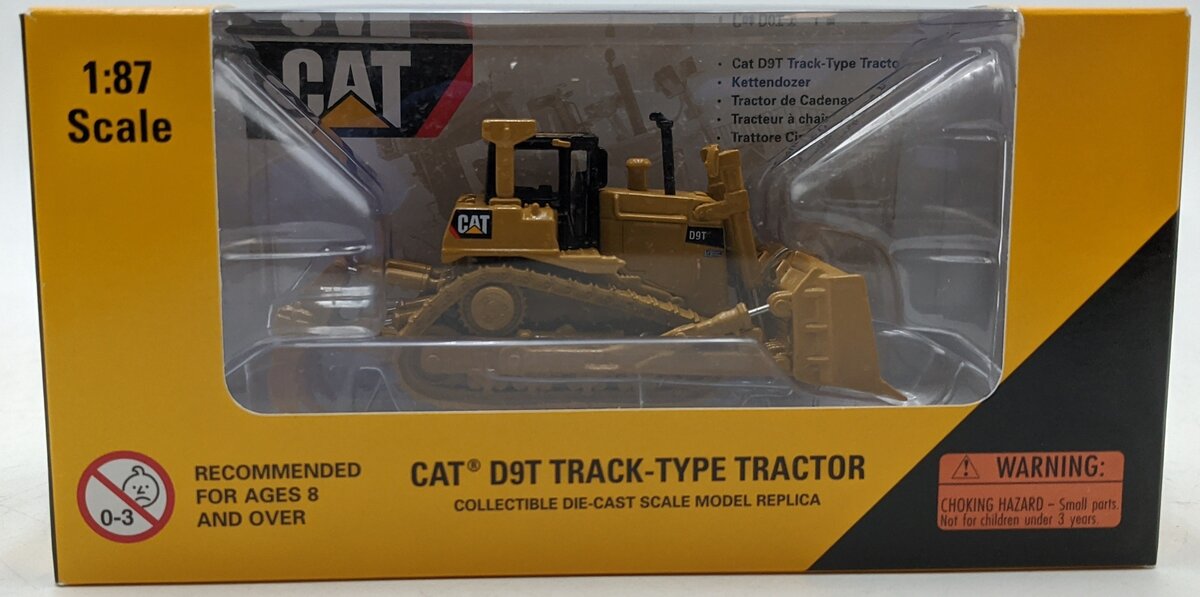 Norscot 55209 1:87 Diecast Caterpillar(R) D9T Track-Type Tractor Scale Model NIB