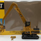 Norscot 55080 1:50 Diecast CAT 345B Series II Material Handler W/Work Tools LN/Box