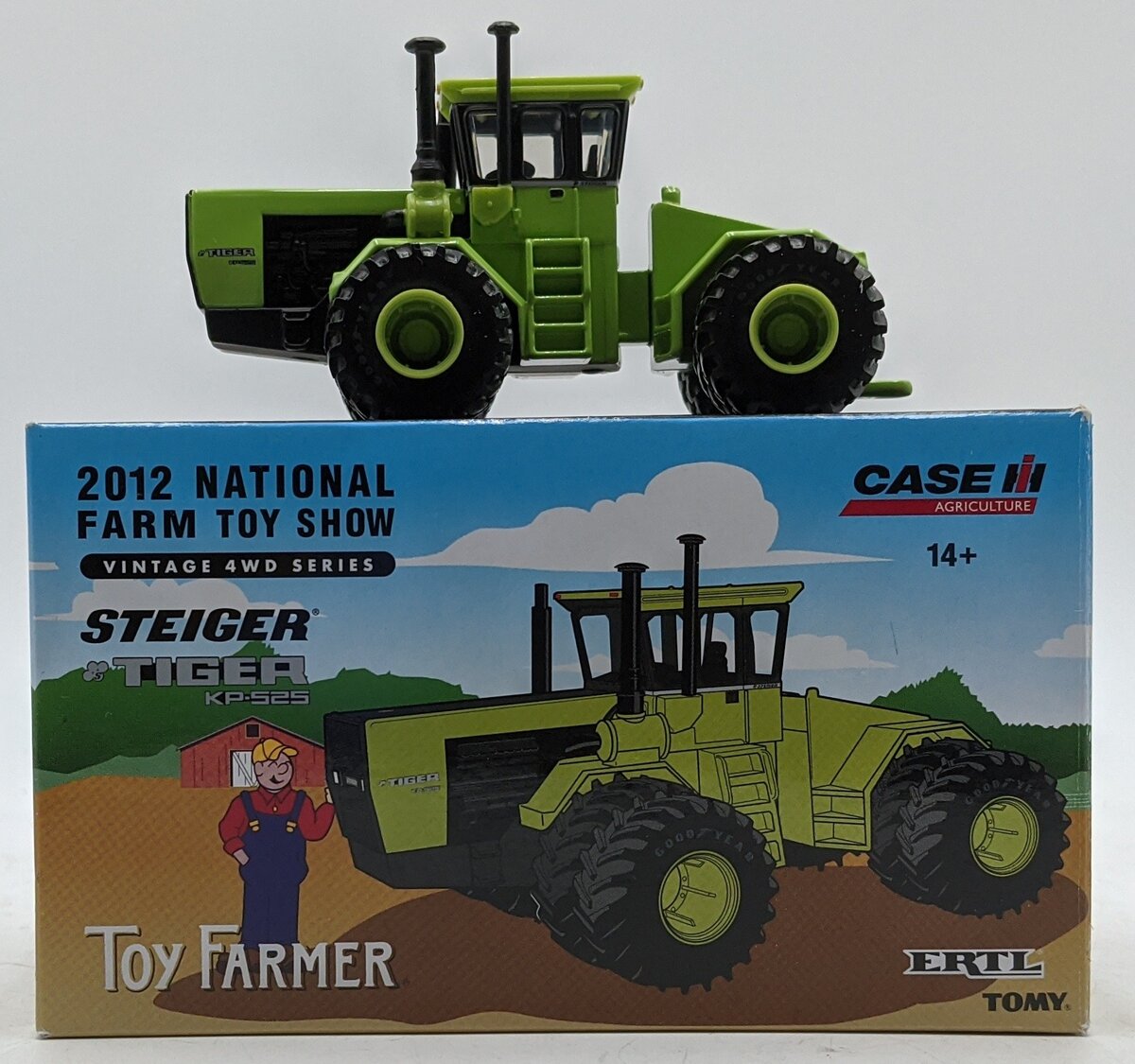 Ertl 16218A 1:64 Diecast Steiger Tiger KP-525 2012 Tractor National Farm Show LN/Box