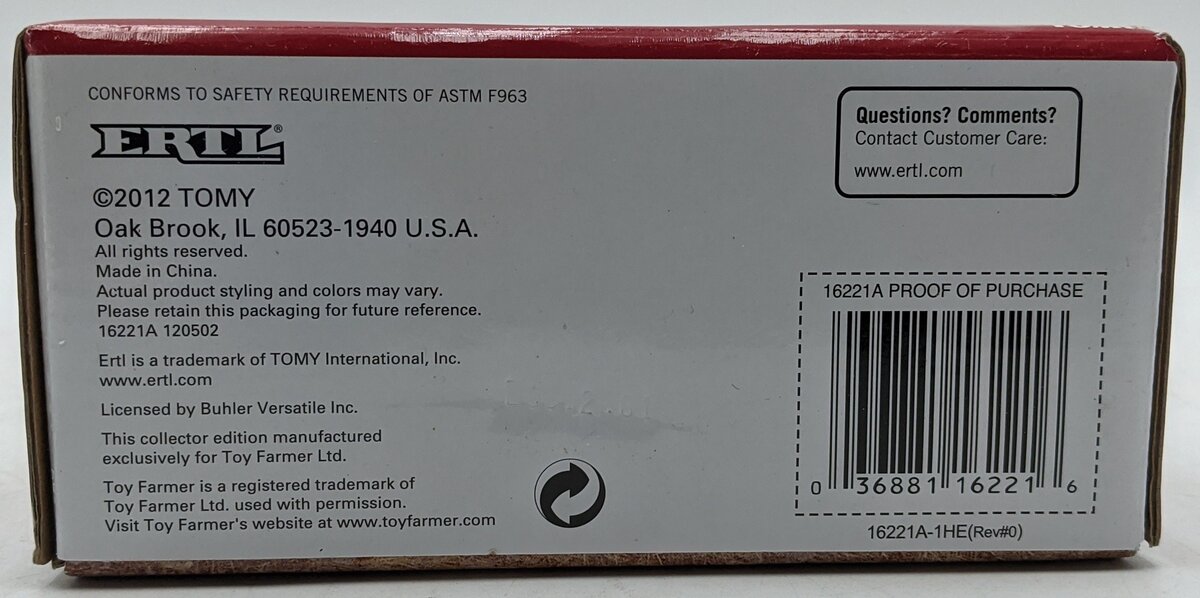 Ertl 16221 1:64 Scale Diecast 4WD Tractor Versatile 950 NIB