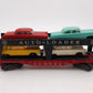 Lionel 6414 Vintage O Evans Autoloader with 4 Automobiles EX