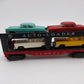 Lionel 6414 Vintage O Evans Autoloader with 4 Automobiles EX