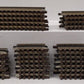 Atlas O Gauge Assorted Curved Track Sections [52] EX