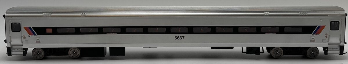Atlas 7254-4 O Scale 2-Rail NJ Transit Comet II Passenger Car #5667 VG/Box