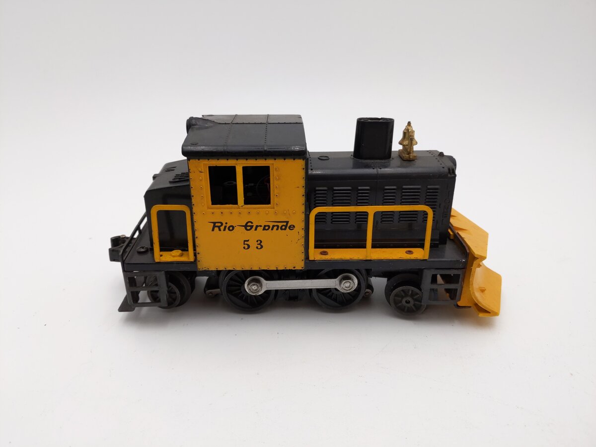 Lionel 53 Vintage O Rio Grande Powered Snowplow Switcher VG