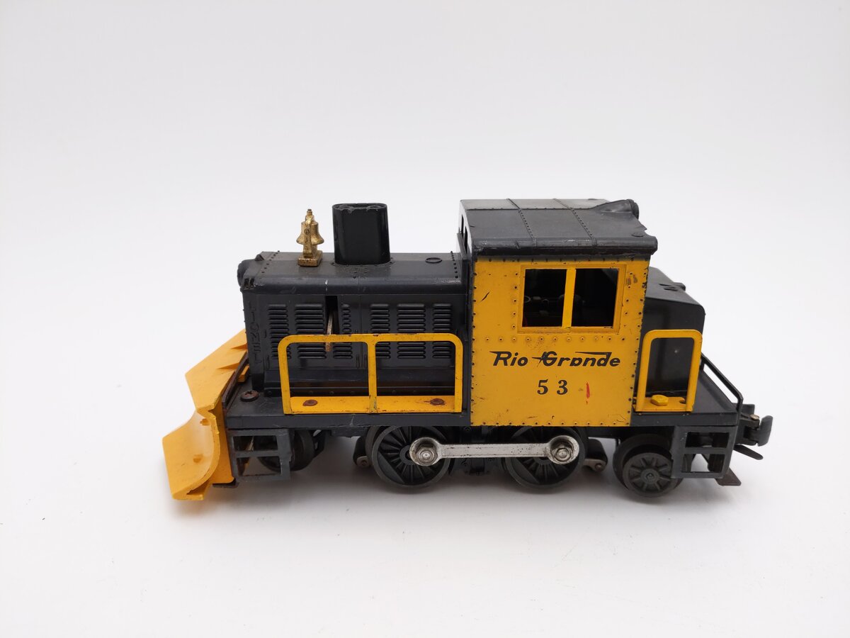 Lionel 53 Vintage O Rio Grande Powered Snowplow Switcher VG