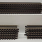 Atlas 6050 O Nickel Silver 10" Straight Track with Brown Ties (15) EX