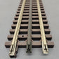 Atlas 6050 O Nickel Silver 10" Straight Track with Brown Ties (15) EX