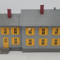 MTH 30-9001 O Scale Country House Building Gray w/ Yellow Shutters EX