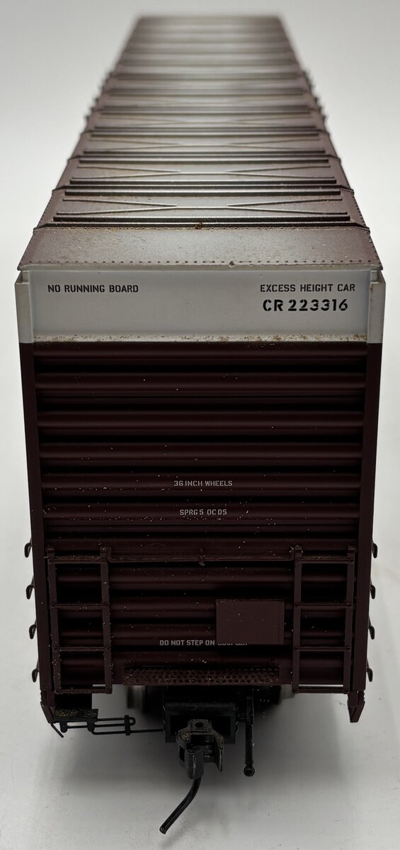 Atlas 9621-1 O Conrail 60' Berwick Hy-Cube Boxcar (2-Rail) #223316 VG/Box