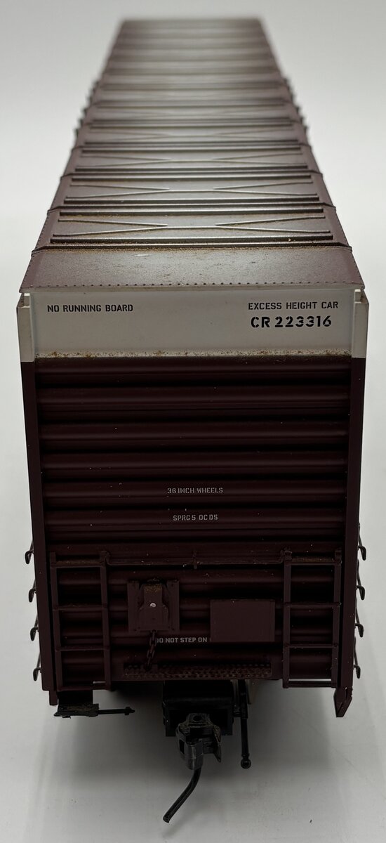 Atlas 9621-1 O Conrail 60' Berwick Hy-Cube Boxcar (2-Rail) #223316 VG/Box
