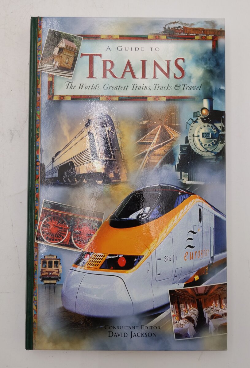 A Guide to Trains Hardcover Book By David Jackson EX