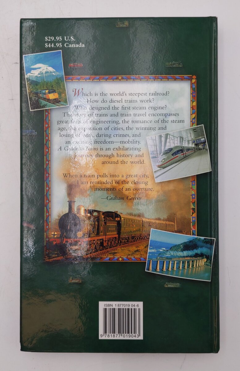 A Guide to Trains Hardcover Book By David Jackson EX